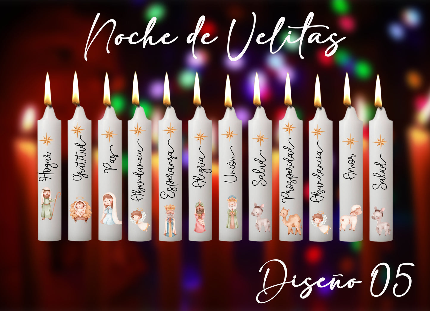 Velas Navideñas