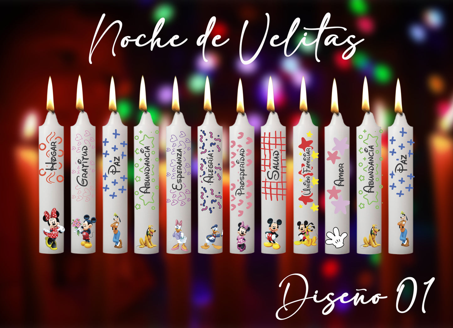 Velas Navideñas